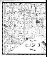 Ray Township, Oldenburg, Enochsburg, Huntersville - Left, Franklin County 1882 Microfilm